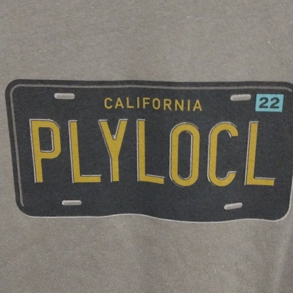 Play Local Golf Tee Large Short Sleeve Cotton Tshirt